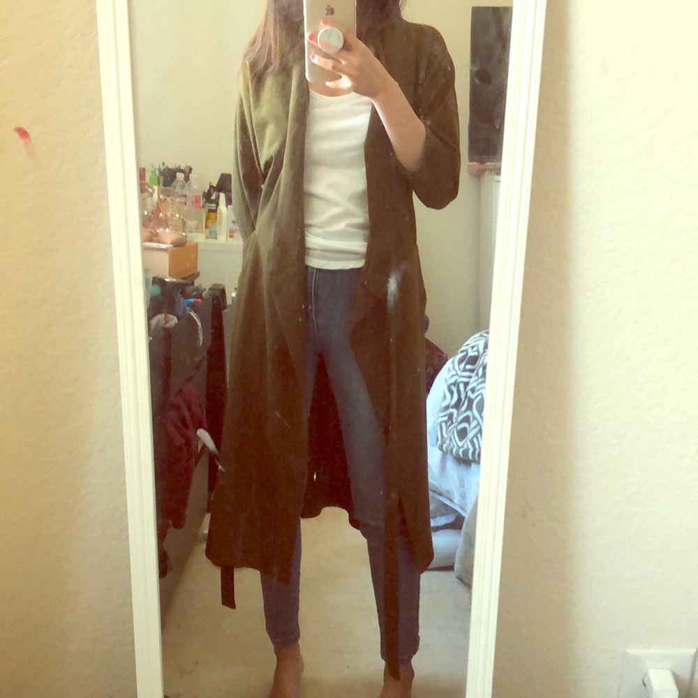 Green jacket from top shop